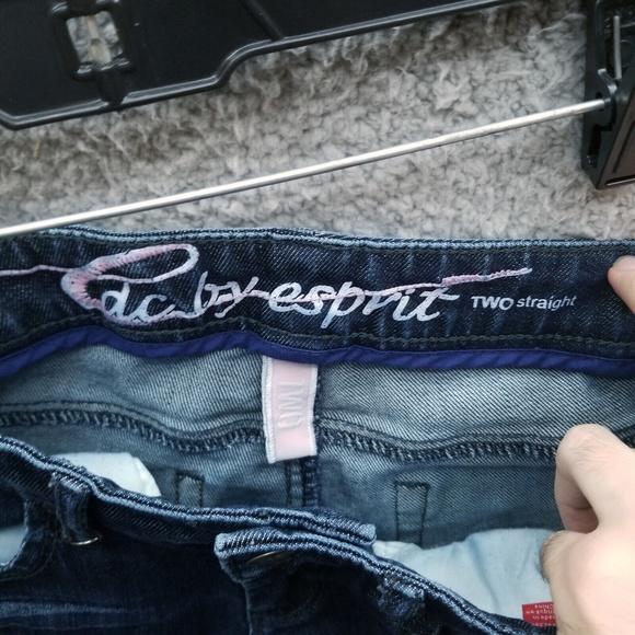 Esprit Women's 2 EDC Blue Straight Jeans 32" 32.5" 7.5" - Picture 6 of 12